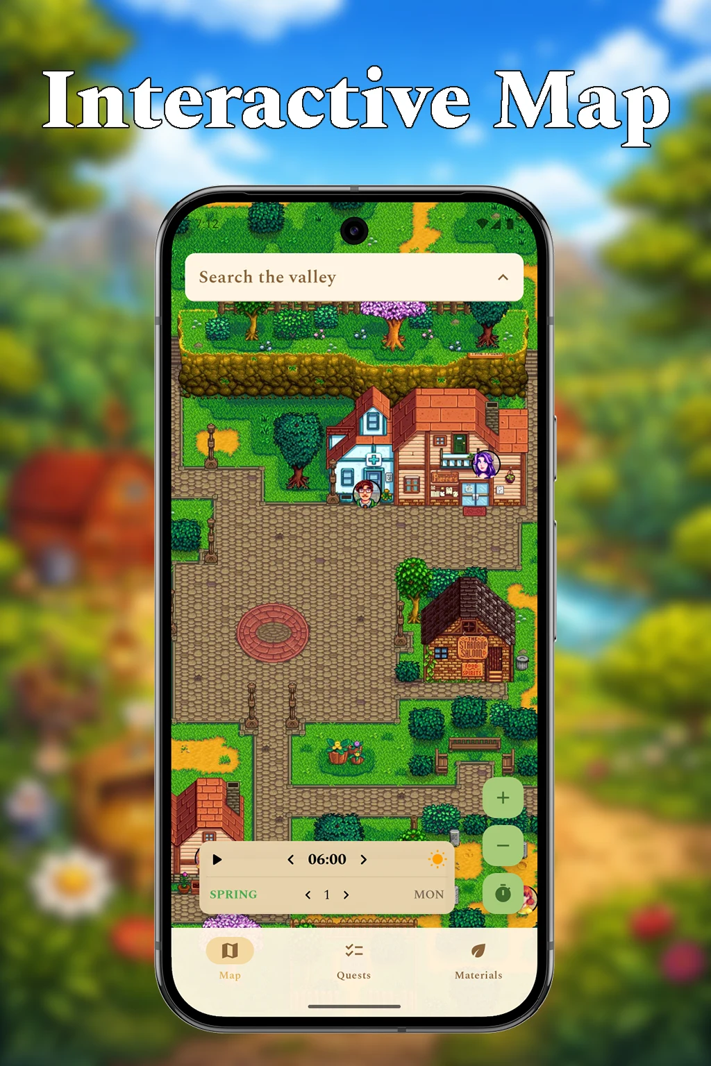 Stardew Valley Map screenshot